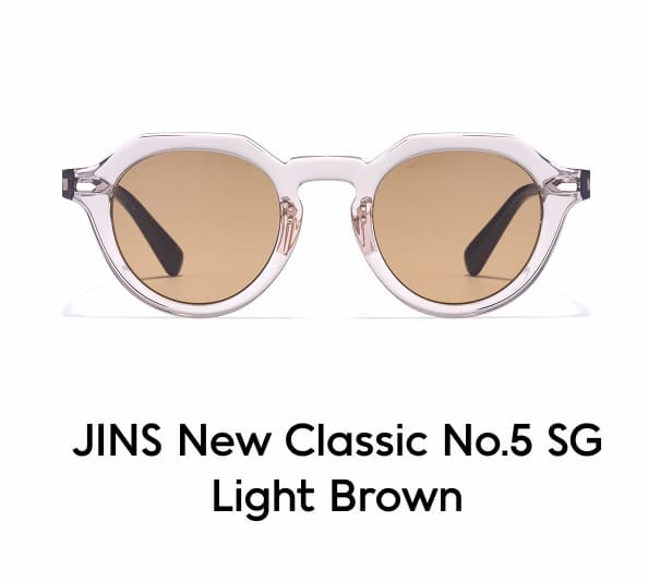 JINS New Classic No.5 SG Light Brown