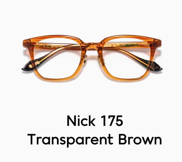 JINS Zootopia Nick 175 Transparent Brown