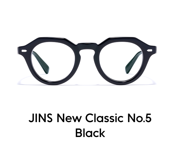 JINS New Classic No.5 Black