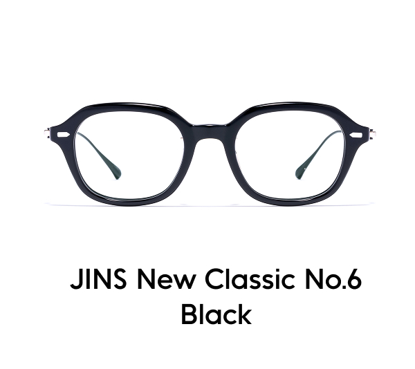 JINS New Classic No.6 Black