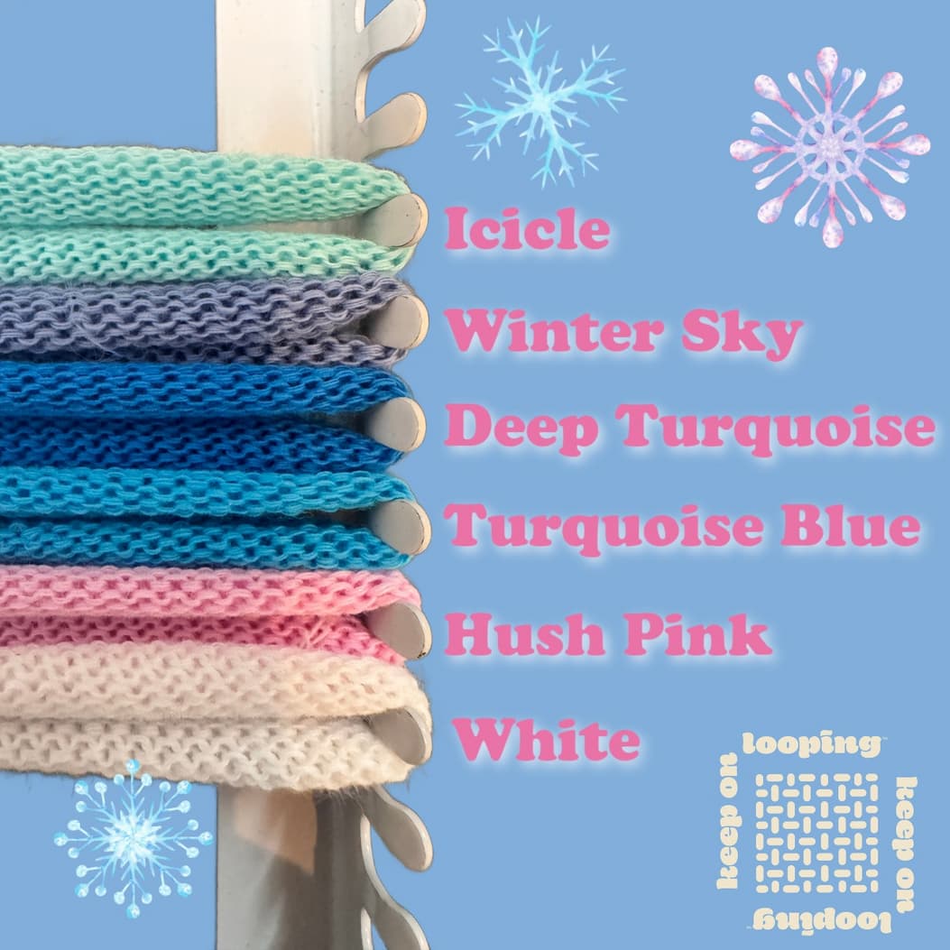 Snowflake loop colors are now available