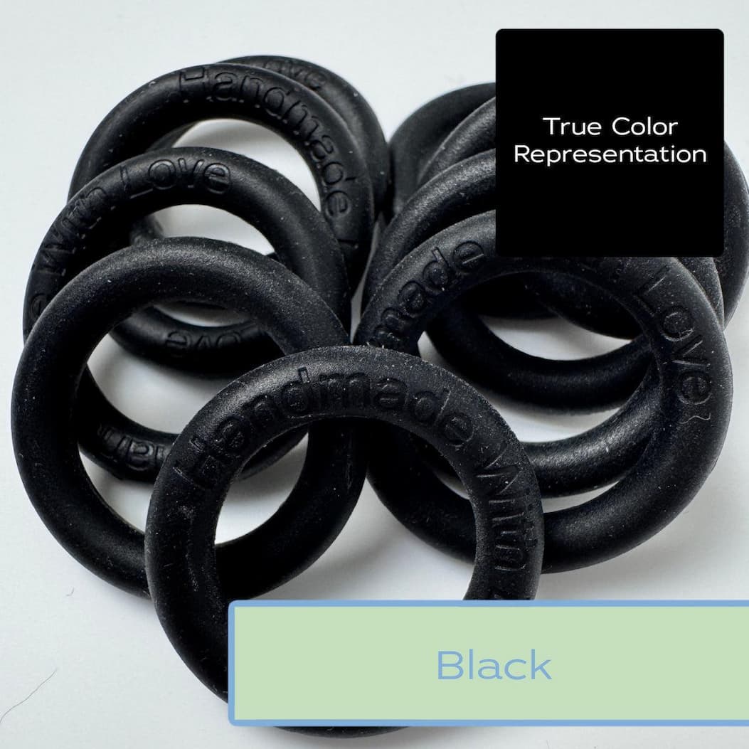 new black potholder rings 