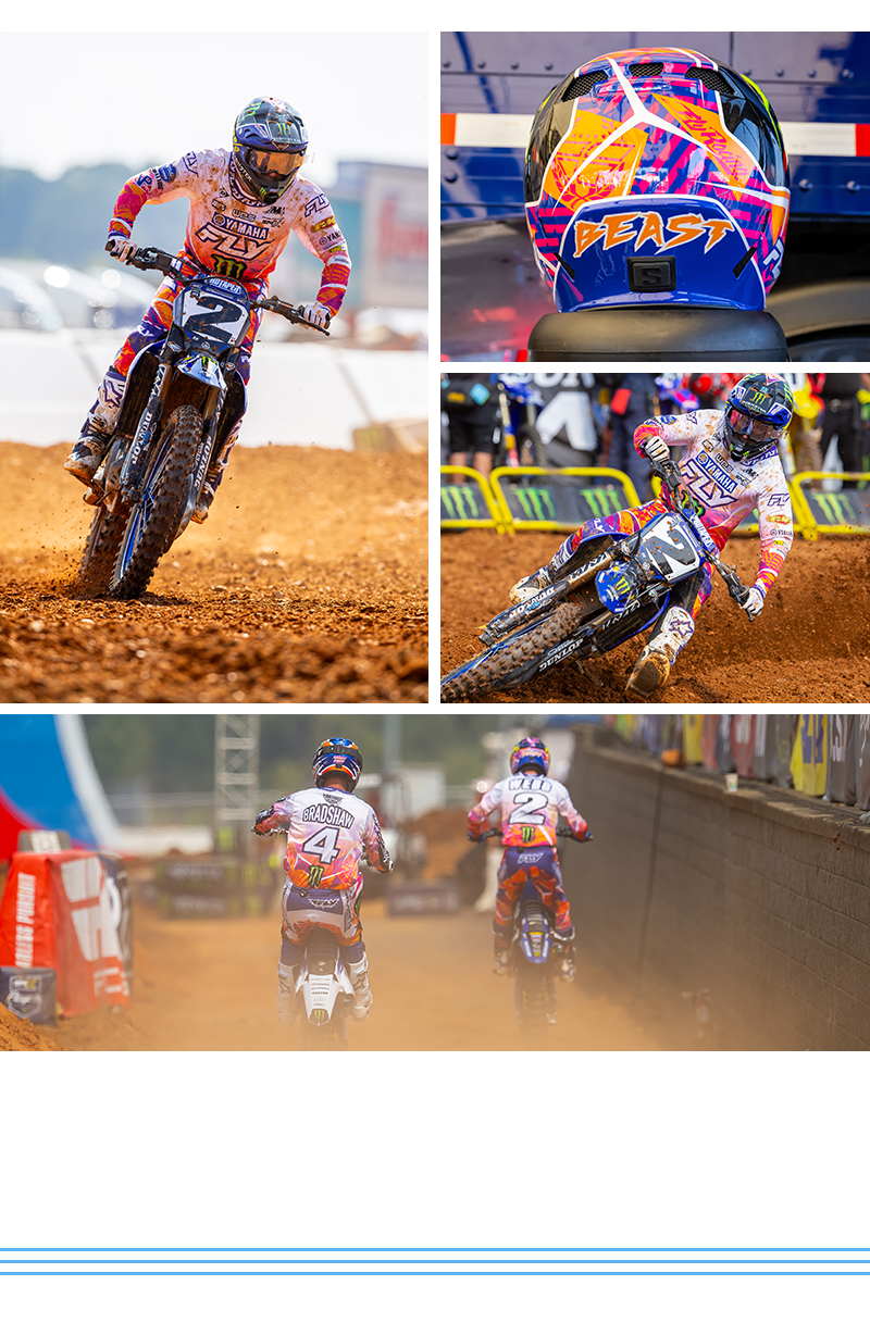 Cooper Webb and Damon Bradshaw