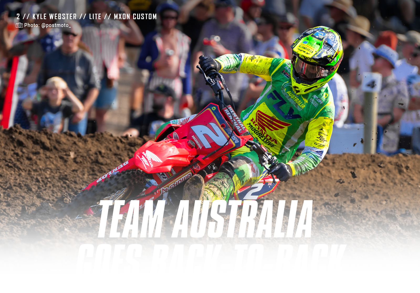 Team Australia Goes Back-to-Back