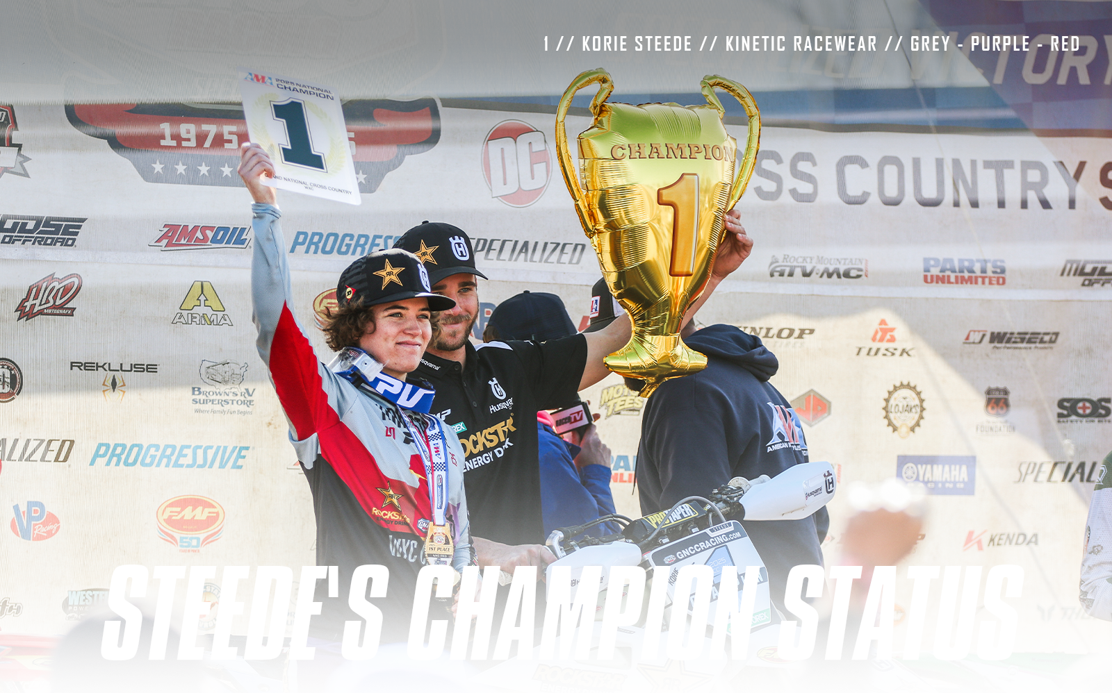 STEEDE'S CHAMPIONSHIP STATUS