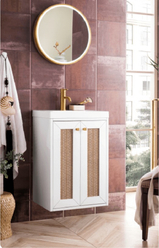 Image of James Martin Chianti 19 5/8" Single Bathroom Vanity Cabinet