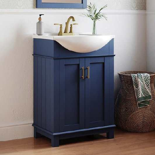 Image of Fresca Hartford 24" Freestanding Transitional Bathroom Vanity