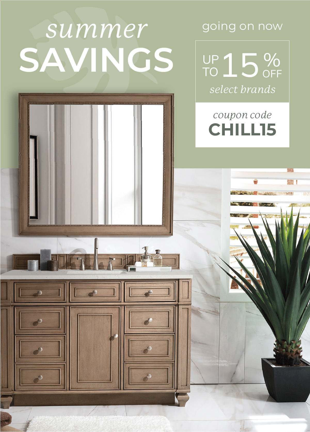 Summer Savings Sale Event: Up to 15% Off Select Brands