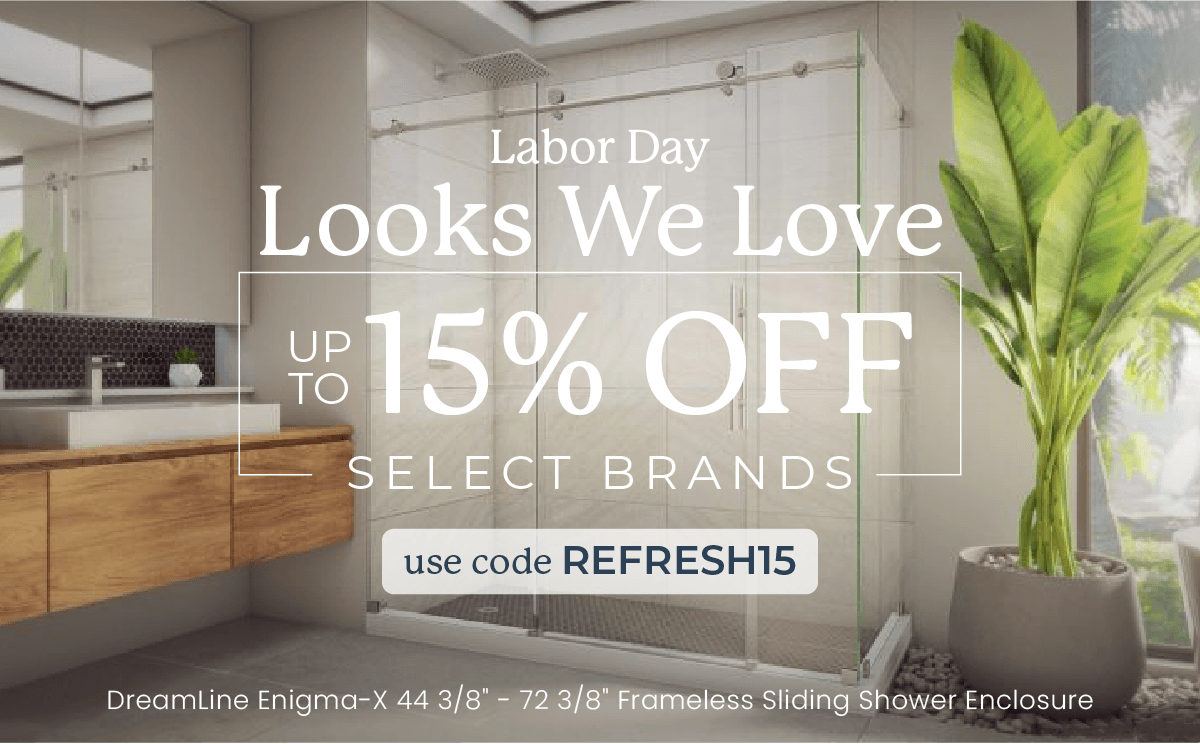 Labor Day Event: 15% Off Select Brands