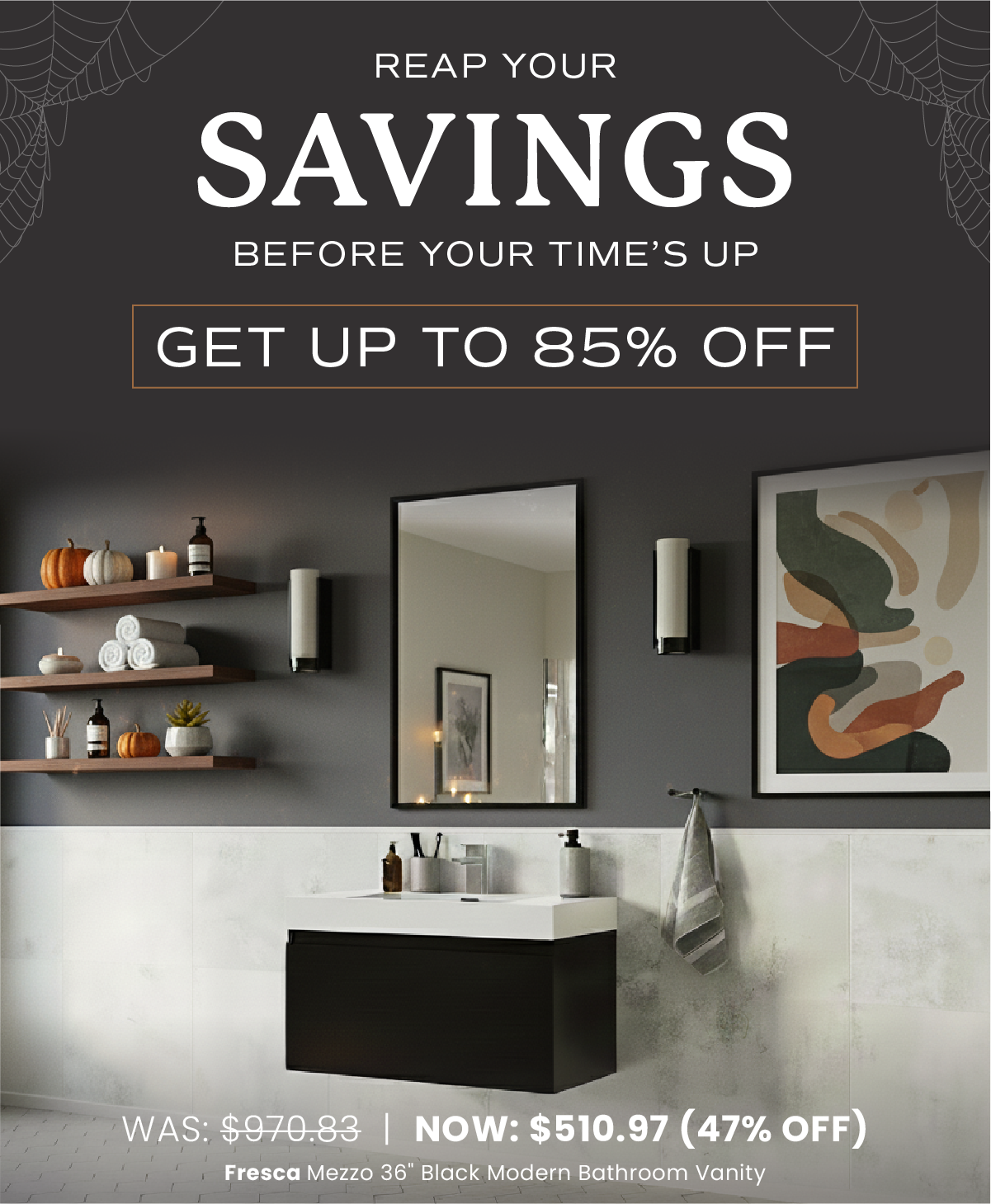 Reap Your Savings Before Your Time's Up - Get up to 85% off
