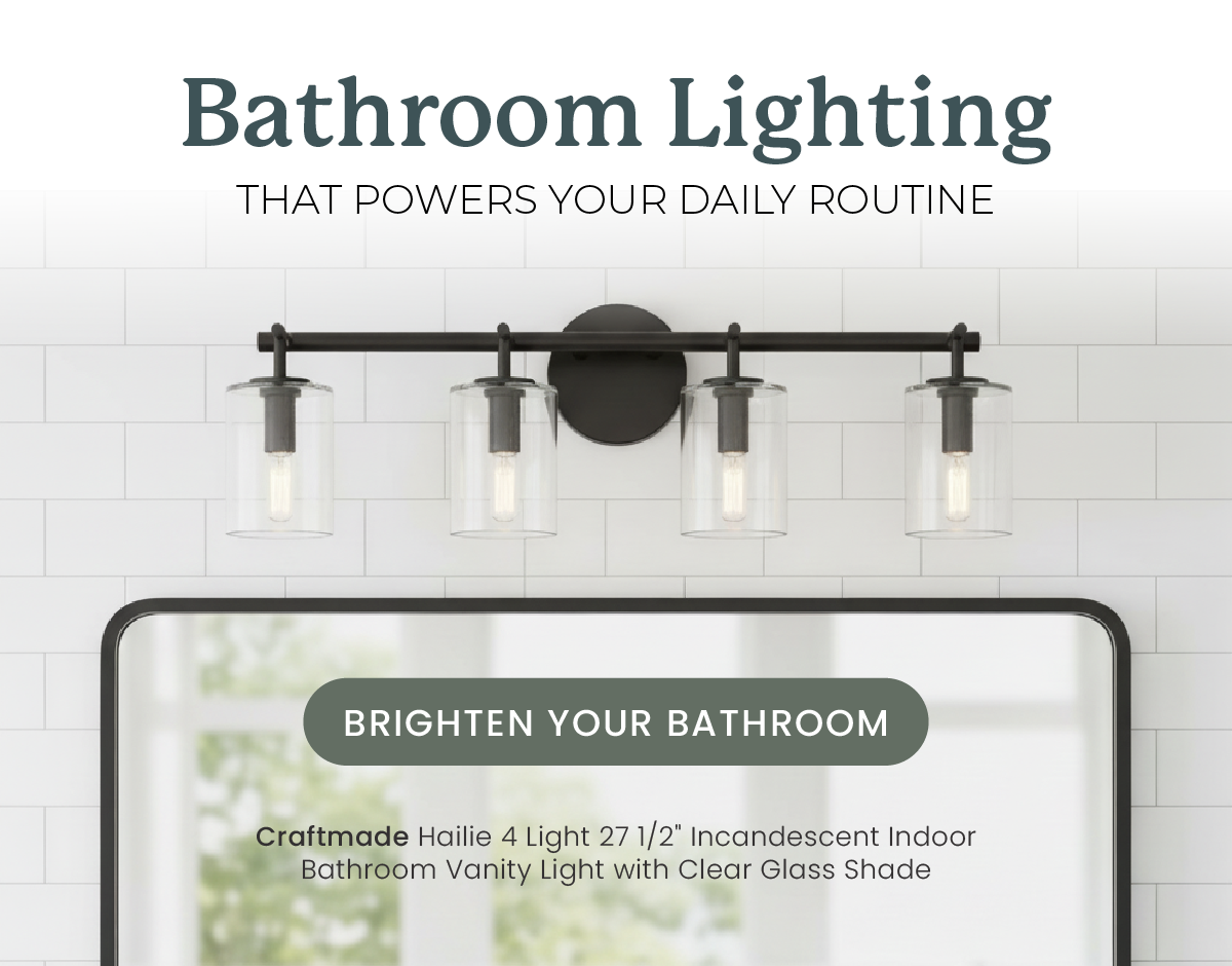 Bathroom Lighting that Powers your Daily Routine