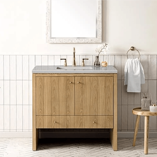 James Martin Hudson 35 7/8" Freestanding Single Bathroom Vanity