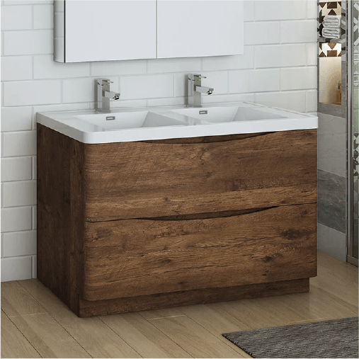 Image of Fresca Tuscany 48" Freestanding Modern Bathroom Vanity