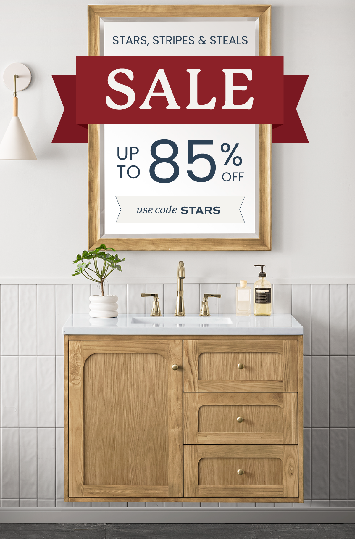 Ends Today: Stars, Stripes & Deals: Up to 85% Off Luxury Styles. Use Code STARS