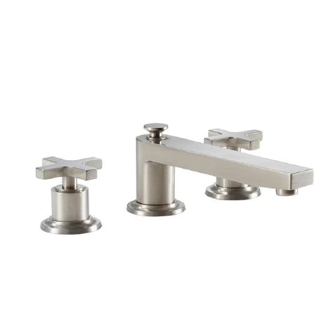 Image of California Faucets Rincon Bay 10 1/4" Two Handle Widespread/Deck Mounted Roman Tub Trim Faucet Set