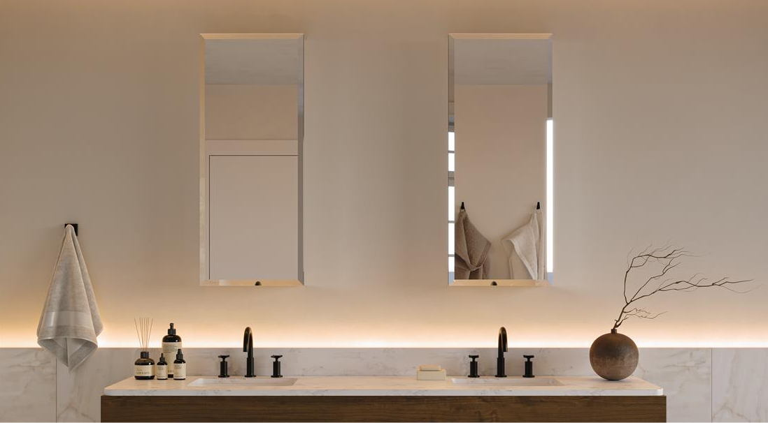 Fresca 15" x 36" Medicine Cabinet with Mirrors