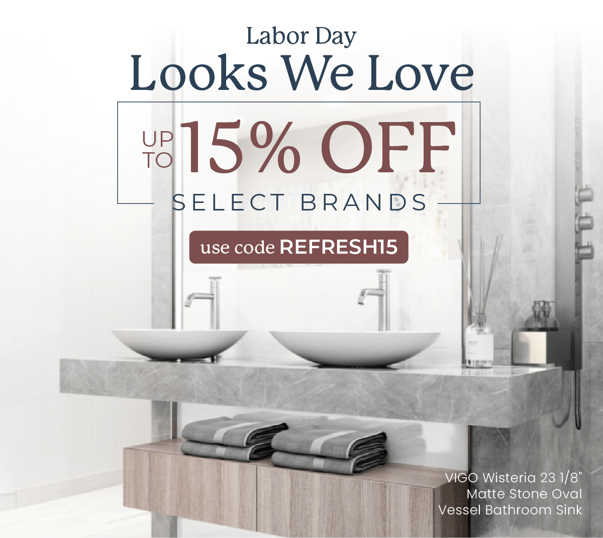 Labor Day Looks We Love: 15% Off Select Brands