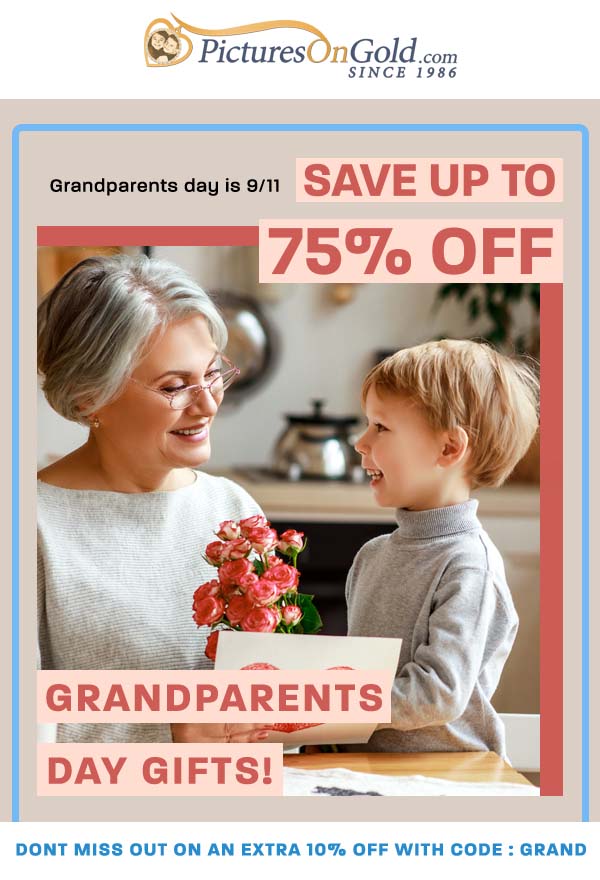 Don't Grandparents Day! Pictures On Gold