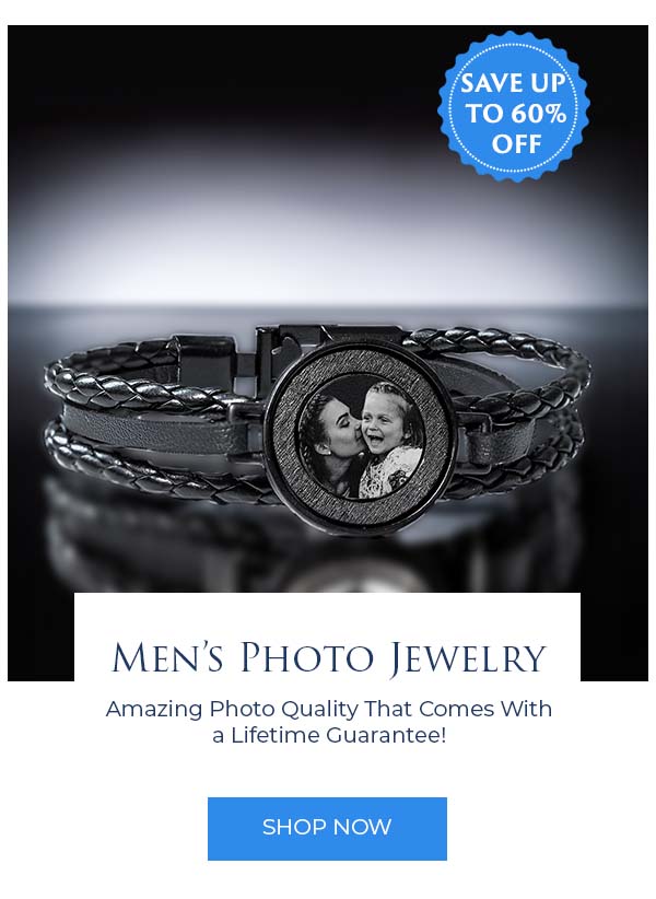 Mens Photo Jewelry