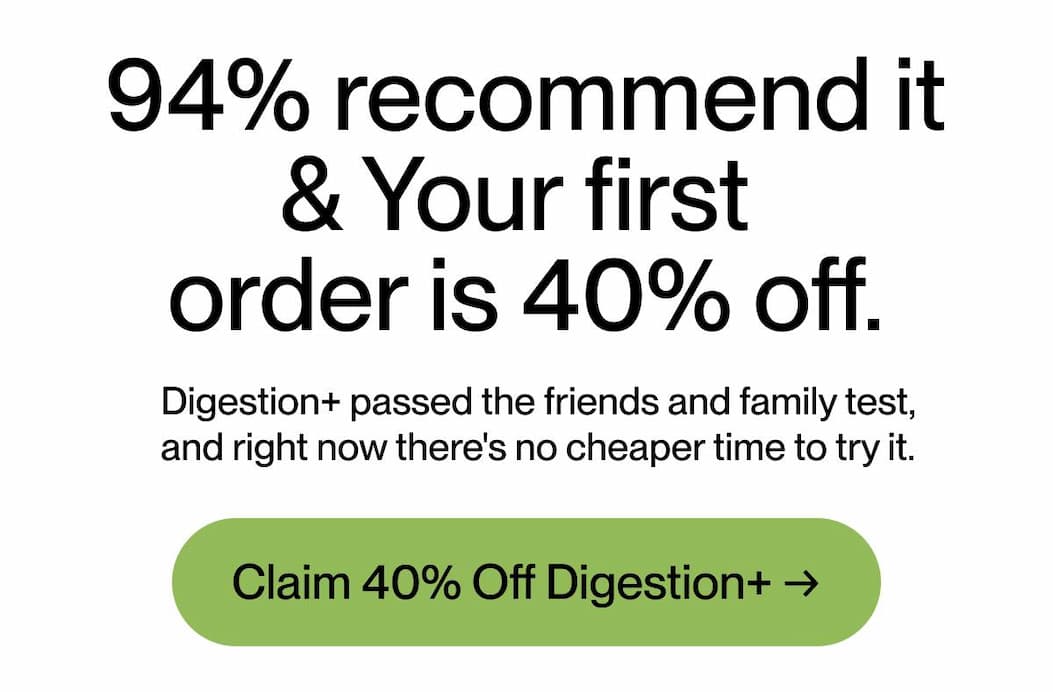 94% RECOMMEND IT AND YOUR FIRST ORDER