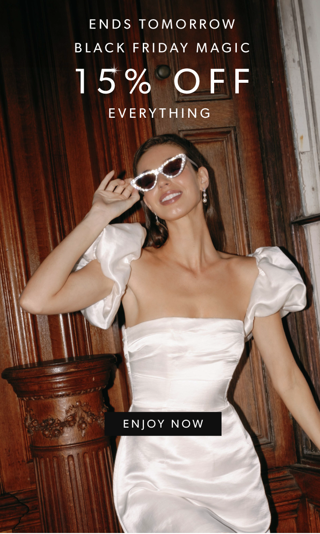 Black Friday magic | 15% off everything at LIberty in Love