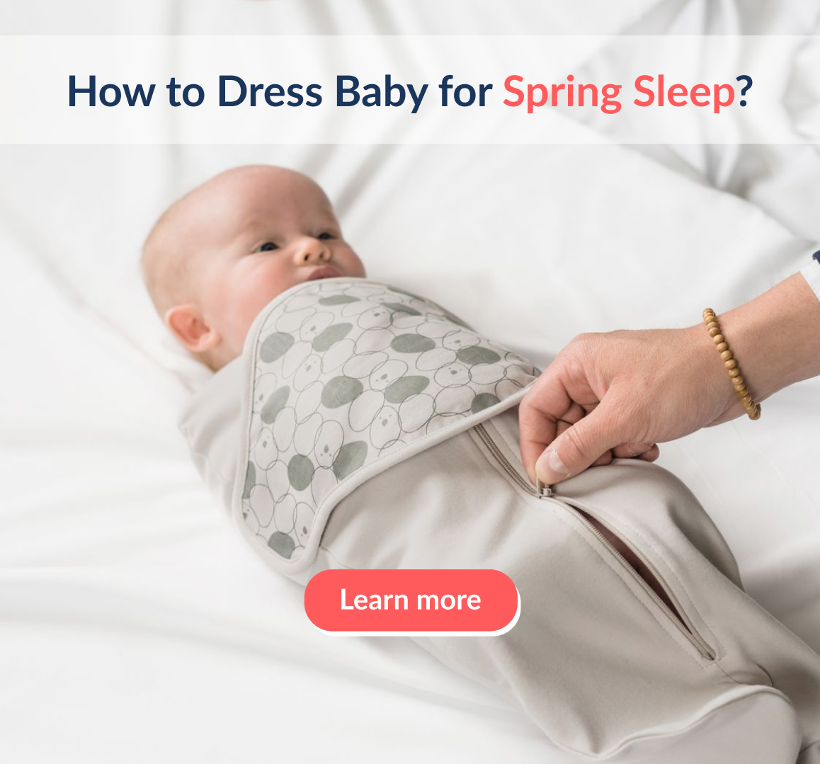 How to Dress Baby for Spring Sleep