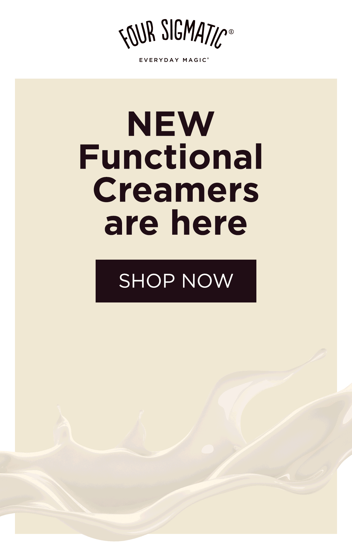 Four Sigmatic - NEW Functional Creamers