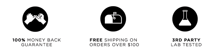 100% Money Back Guarantee | Free Samples with Every Order | 3rd Party Lab Tested