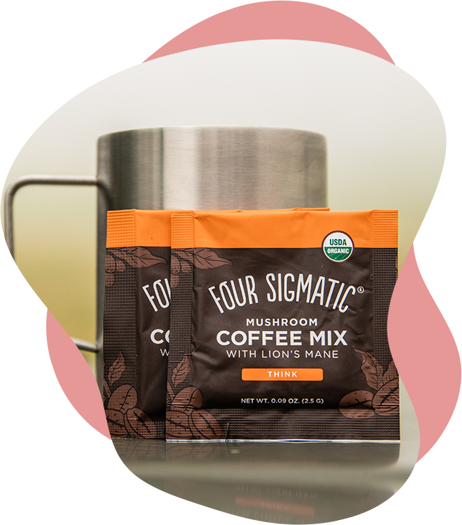 Instant Mushroom Coffee With Lion's Mane
