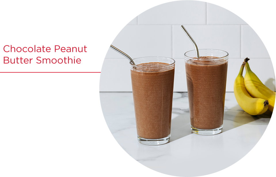 Chocolate Peanut Butter Smoothie