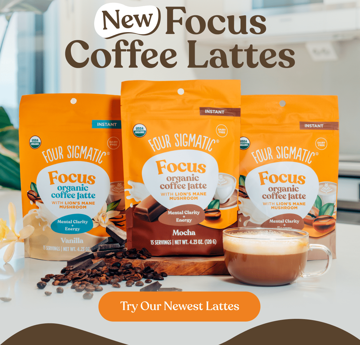 New Focus Coffee Lattes | Try Our Newest Lattes 