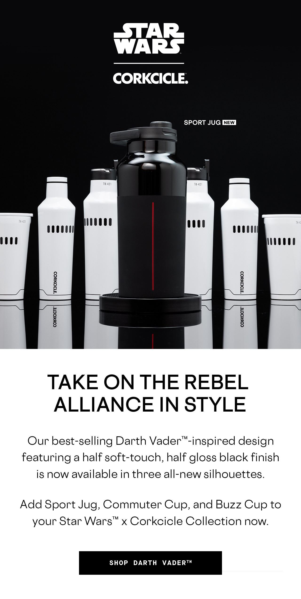 Just In New Darth Vader™ Silhouettes Corkcicle