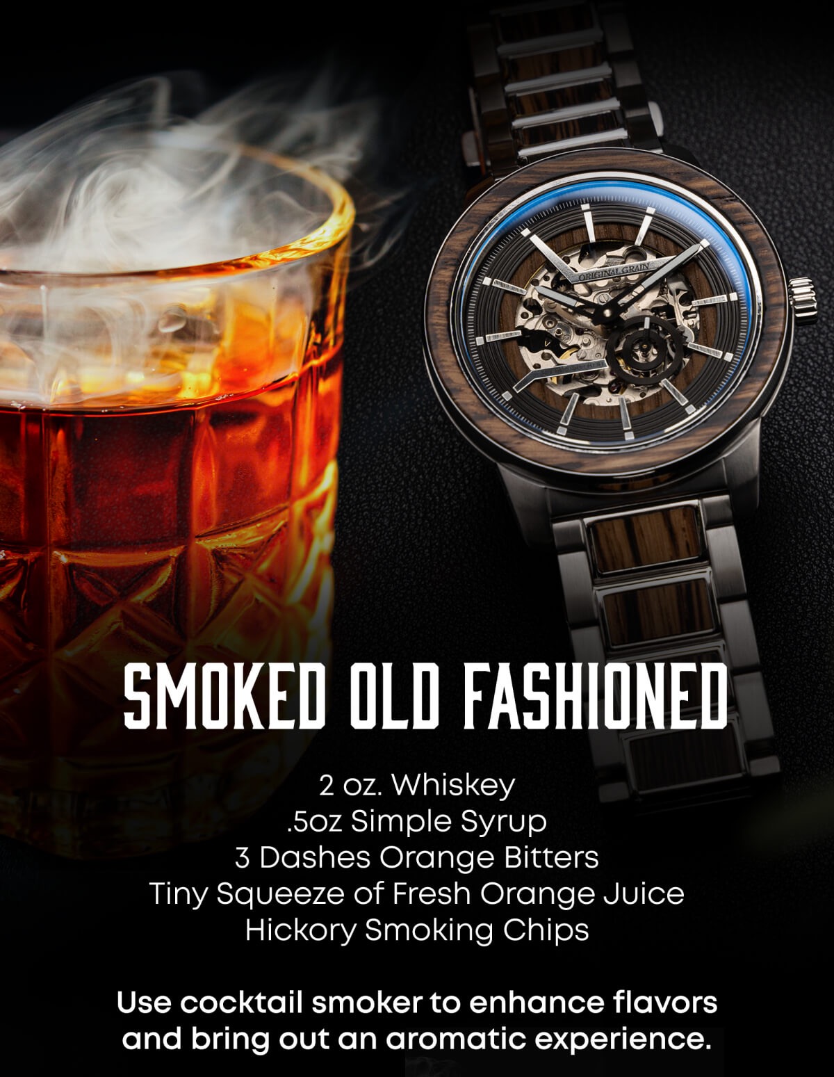 Smoked Old Fashioned