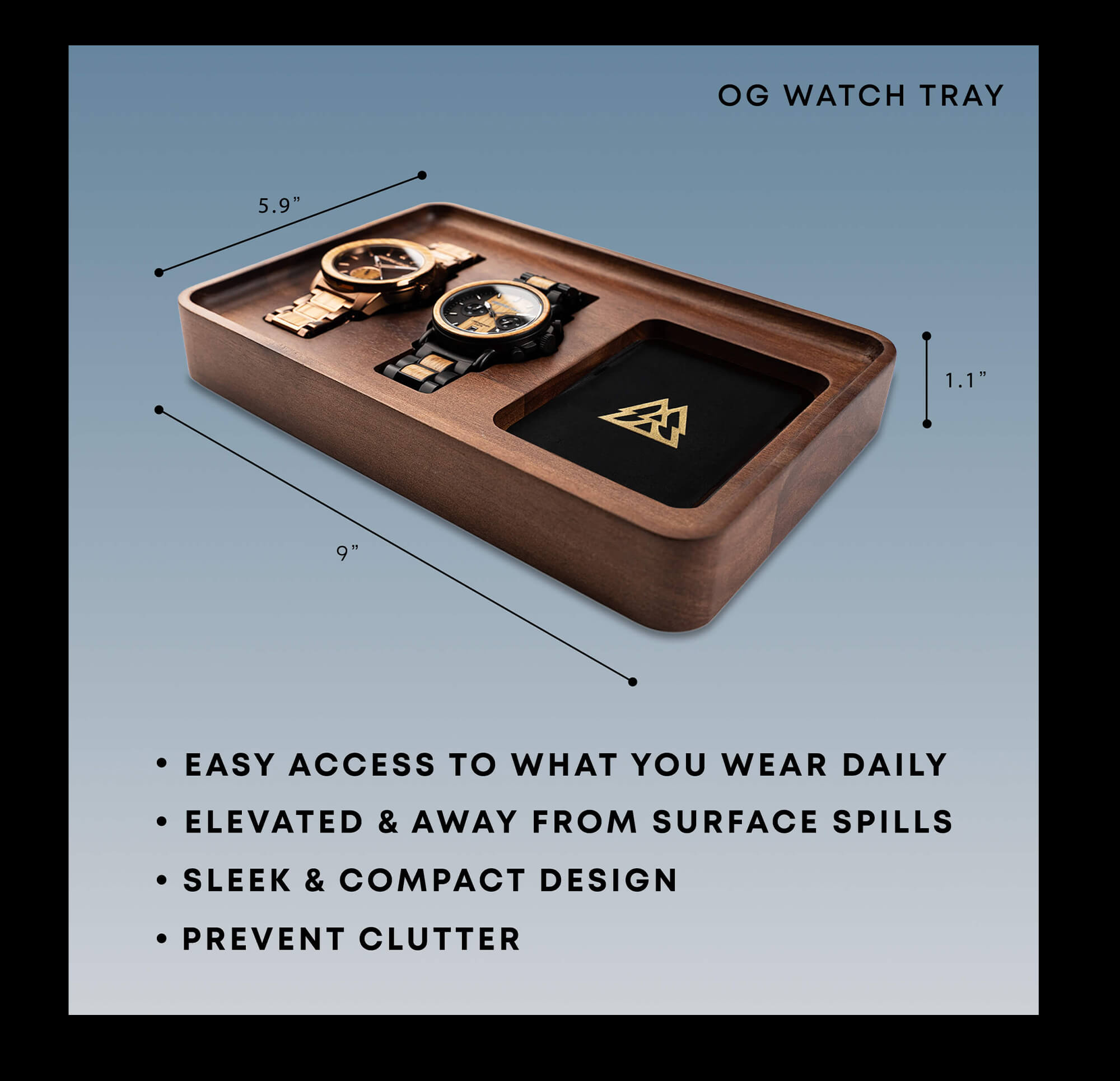 Koa Watch Tray 