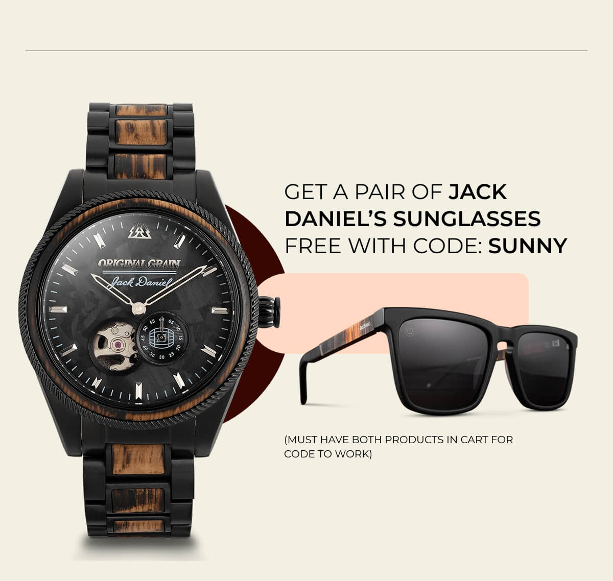 Free Sunglasses w/code: SUNNY