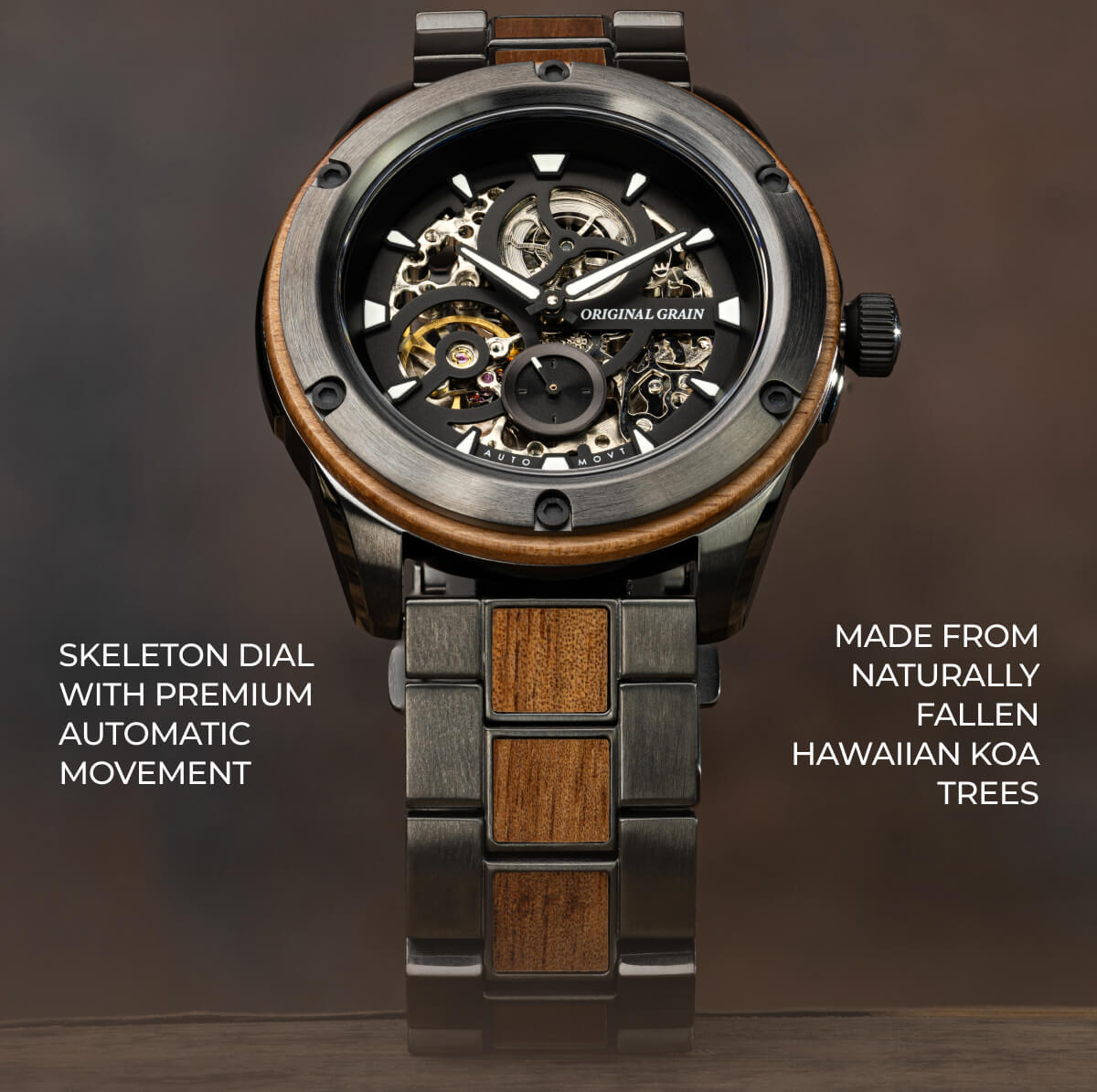 Made From Naturally Fallen Hawaiian Koa Trees