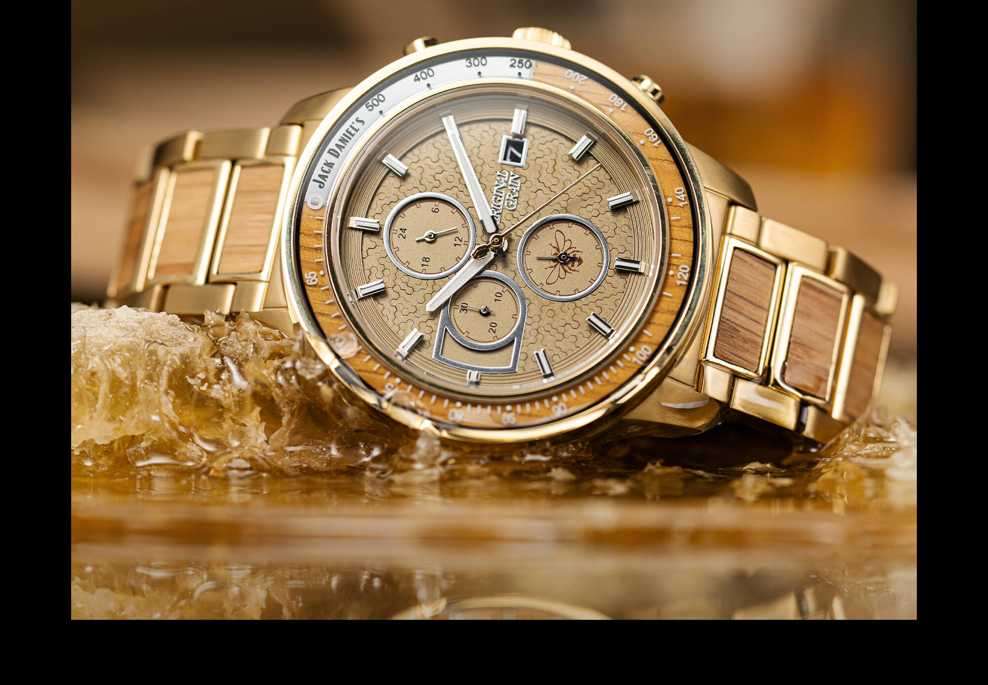 Jack Daniel's Honey Barrel Chrono 45mm