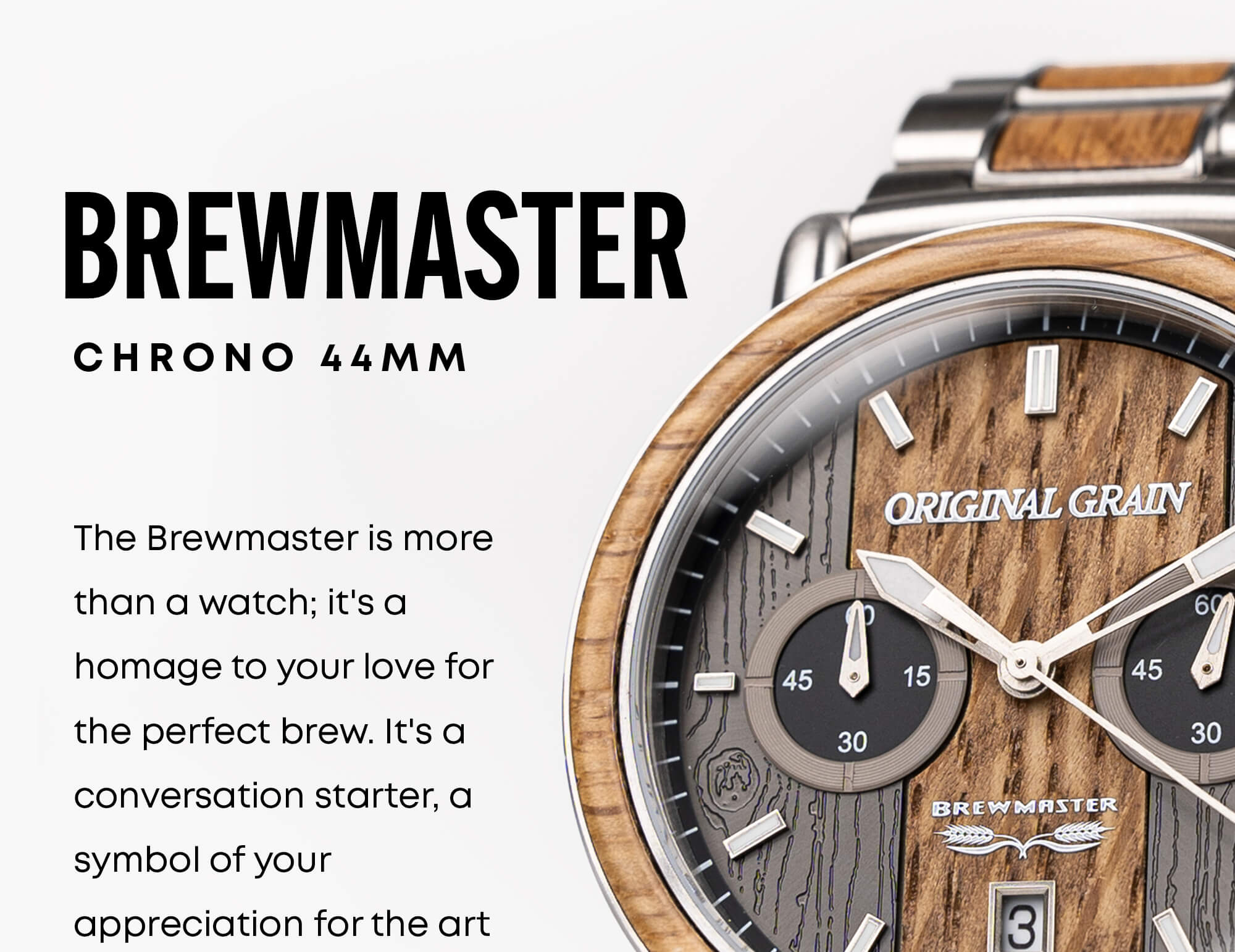 Brewmaster Chrono 44mm