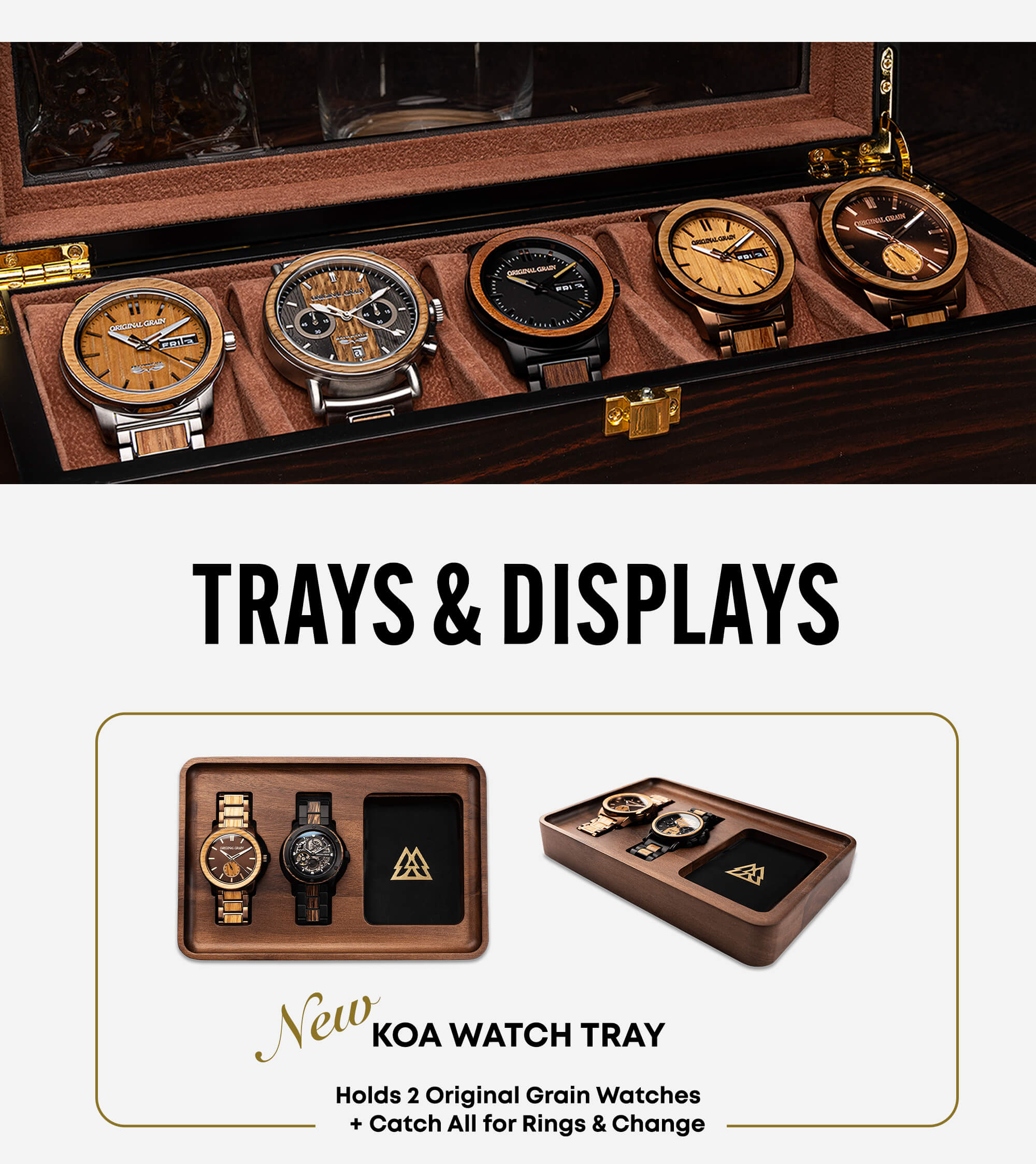 Trays and Displays  