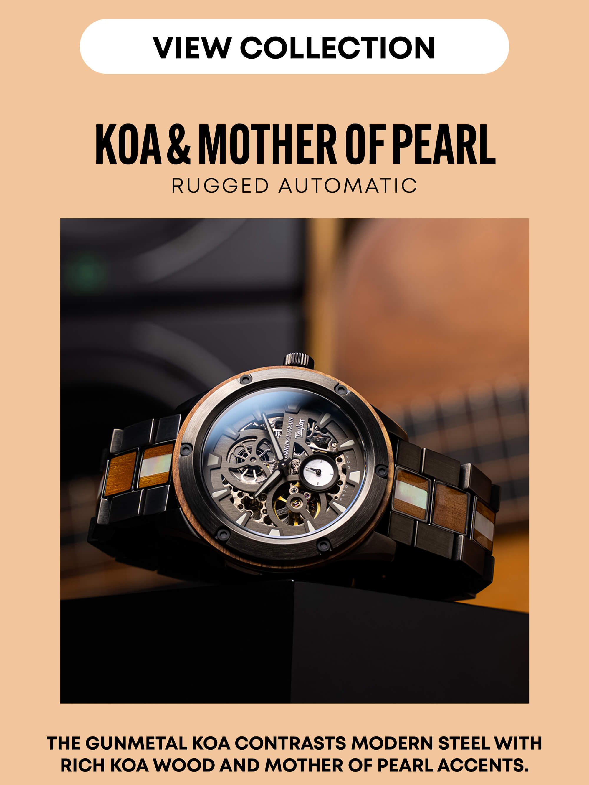 Koa Rugged Automatic 