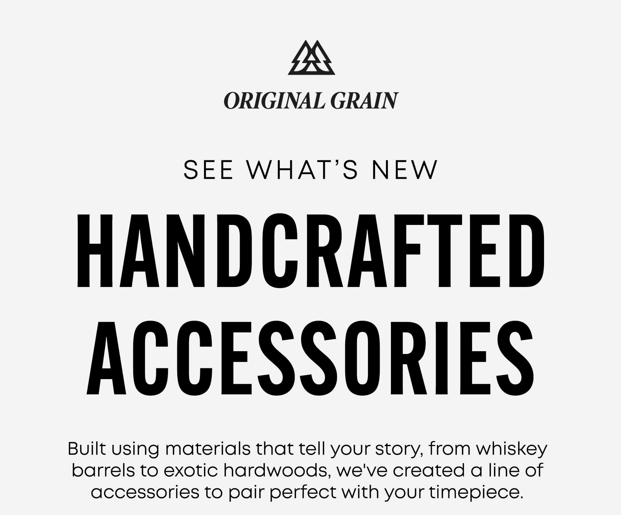 Handcrafted Accessories 