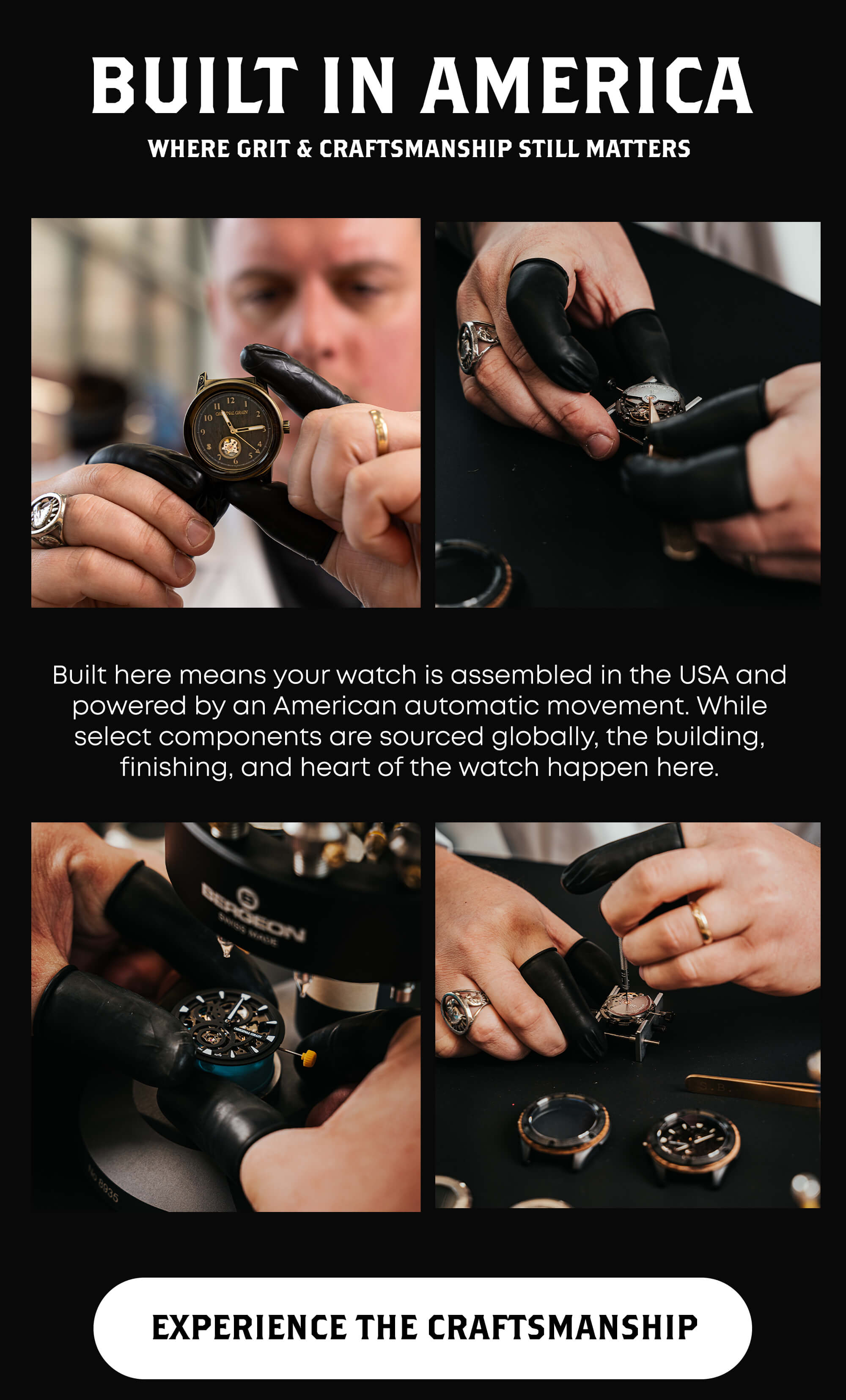 Where Grit & Craftsmanship Still Matter