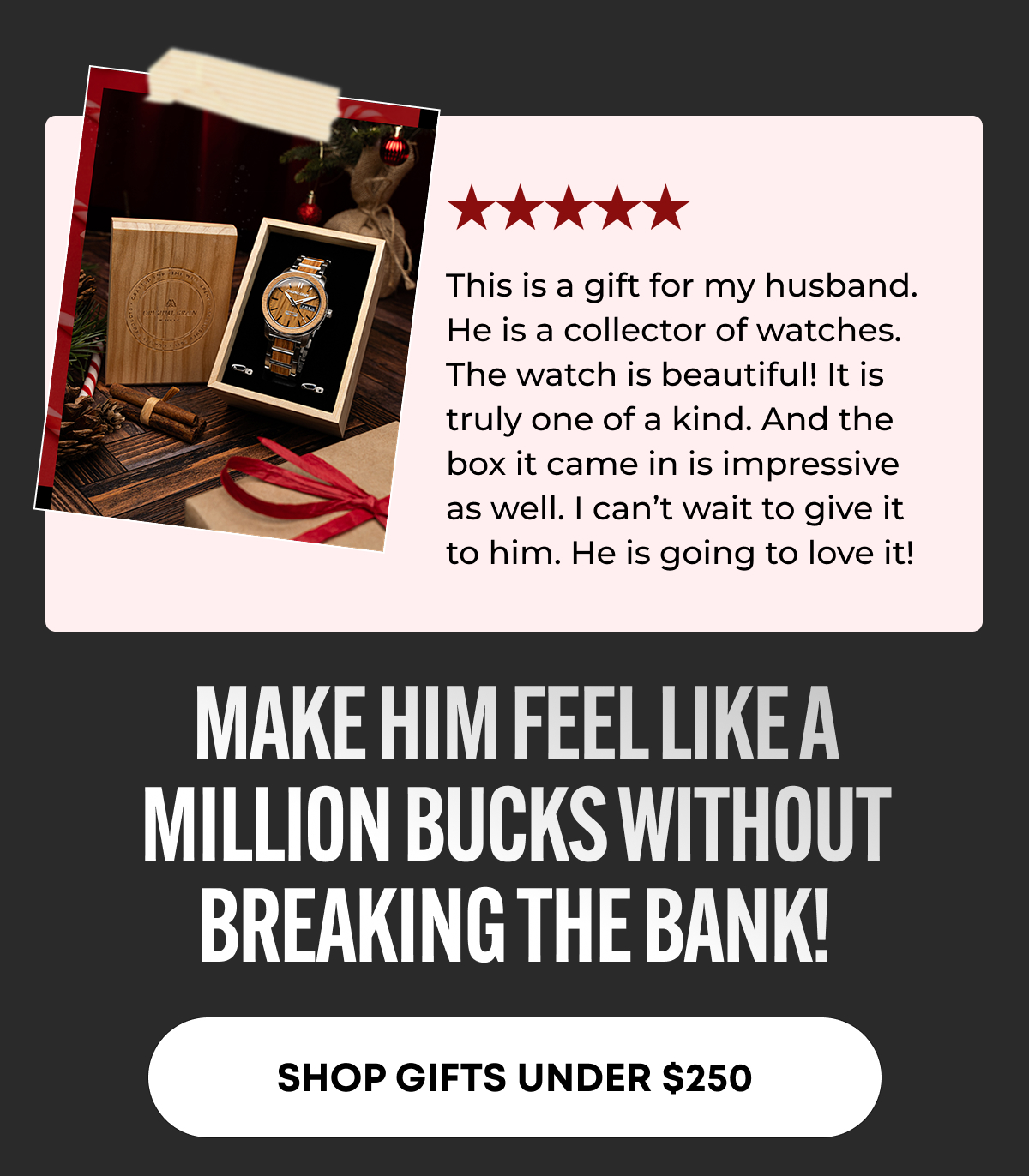 Don't break the bank!