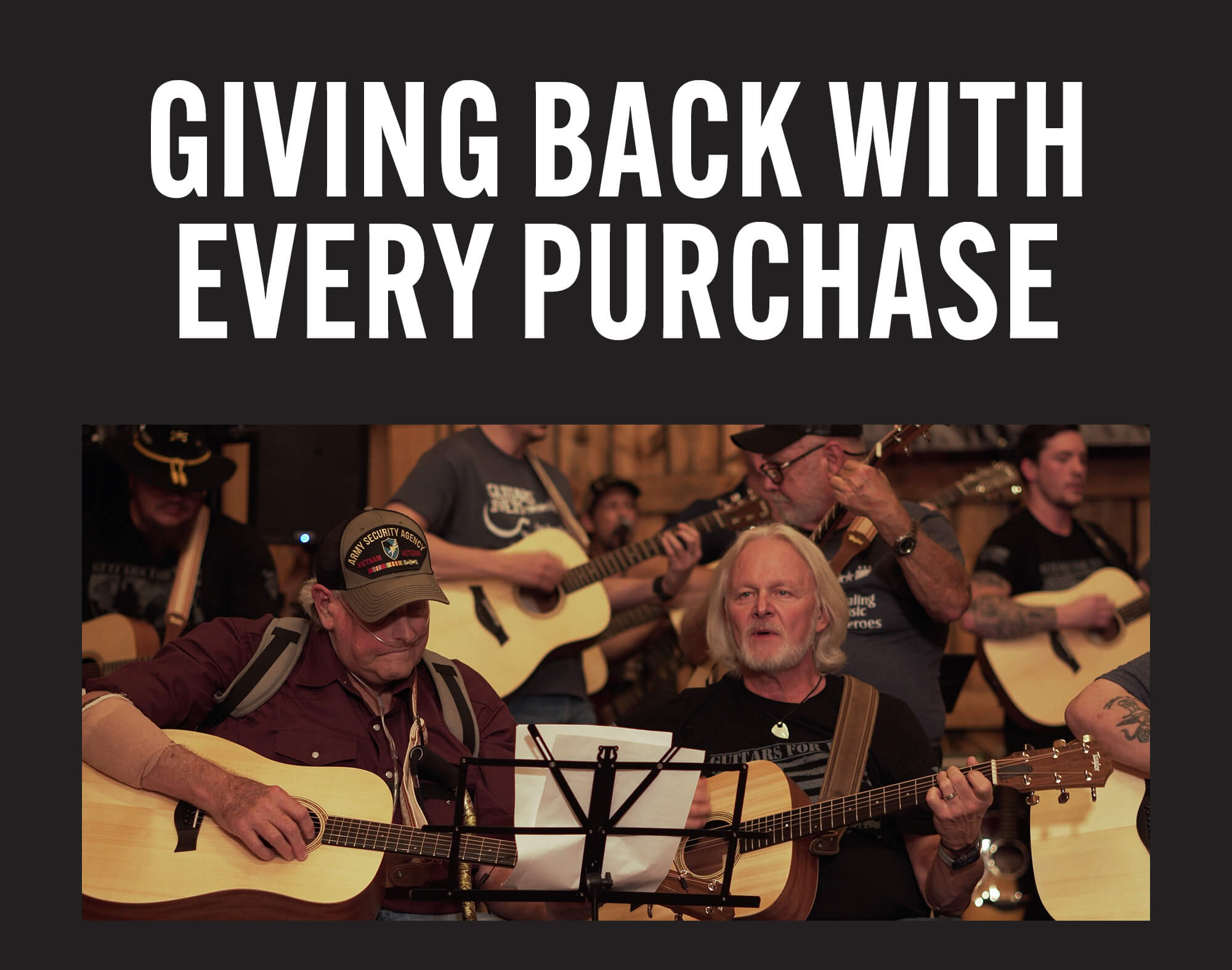 Hear about our givebacks