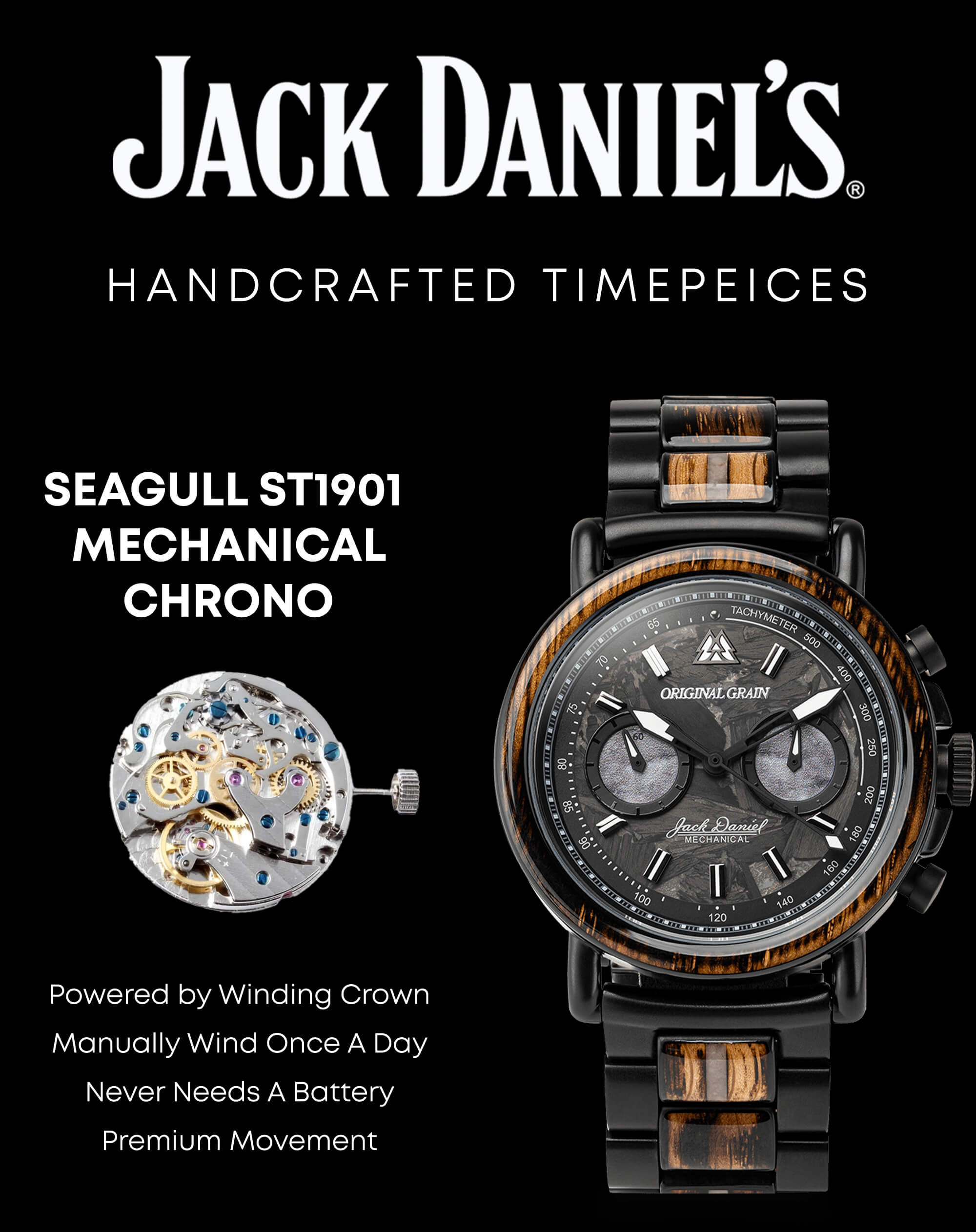 Jack Daniel's Mechanical Chrono 