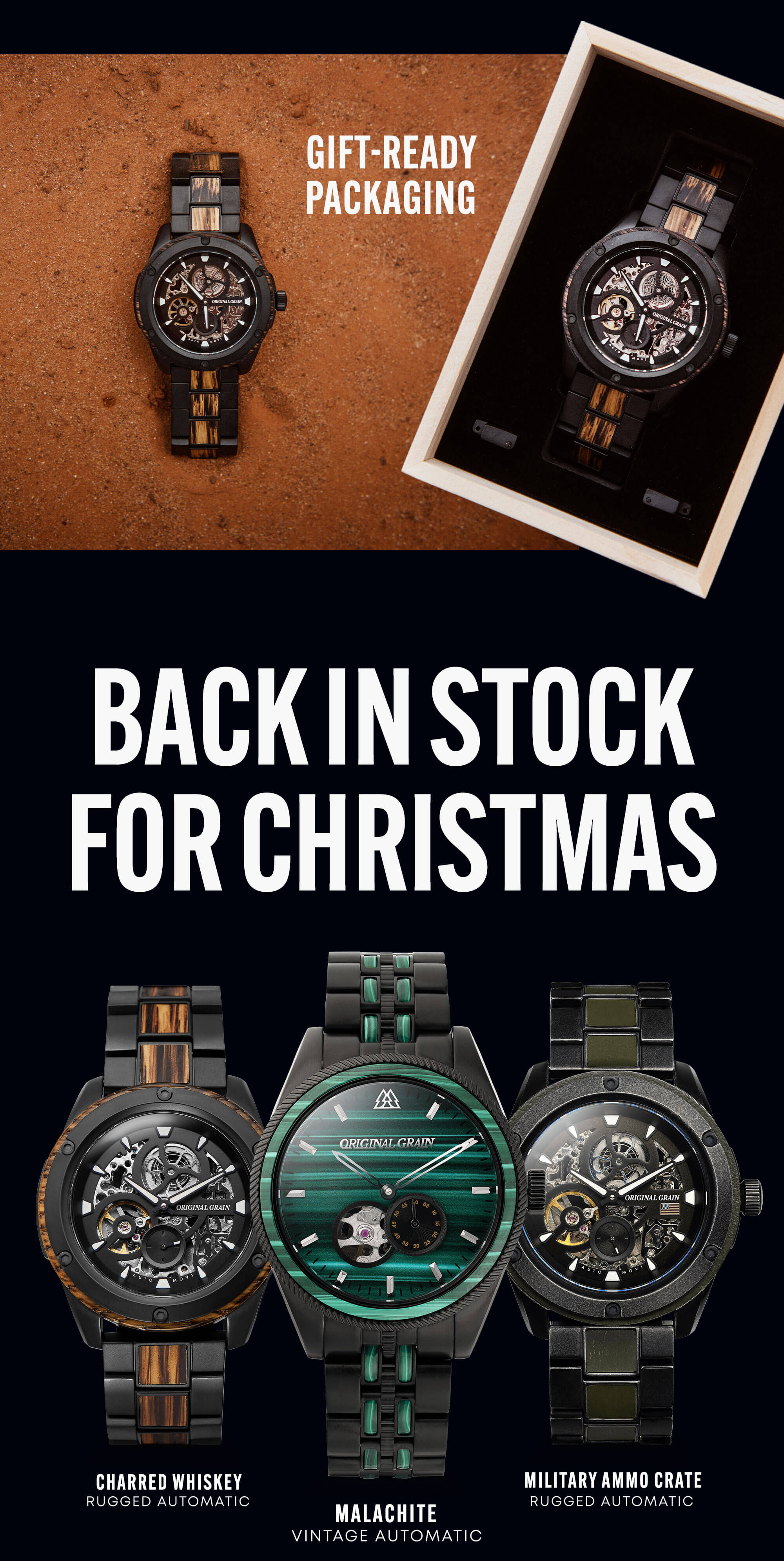 gift ready packaging!