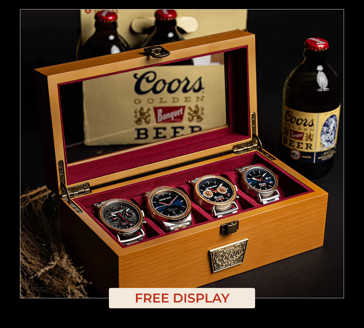 The Coors Banquet Display 
