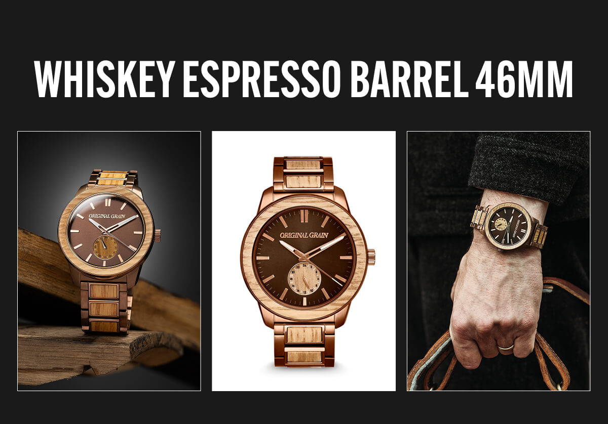 Whiskey Black Chrono 44mm