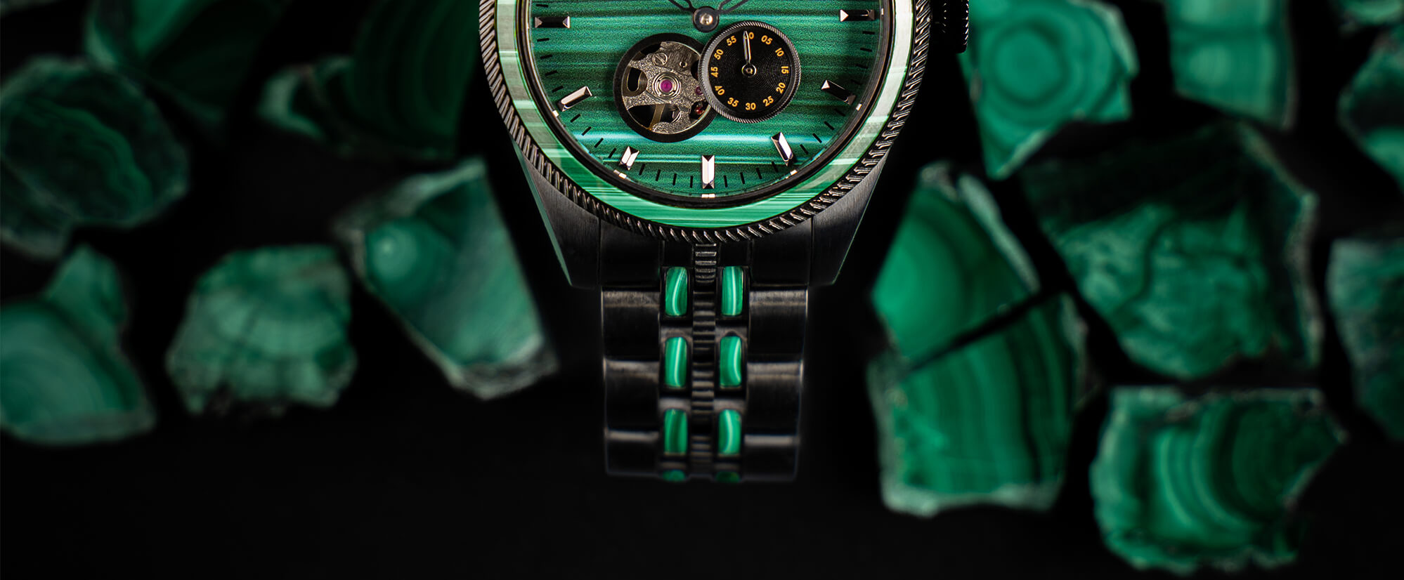 Shop Ancient Malachite!- Our newest material