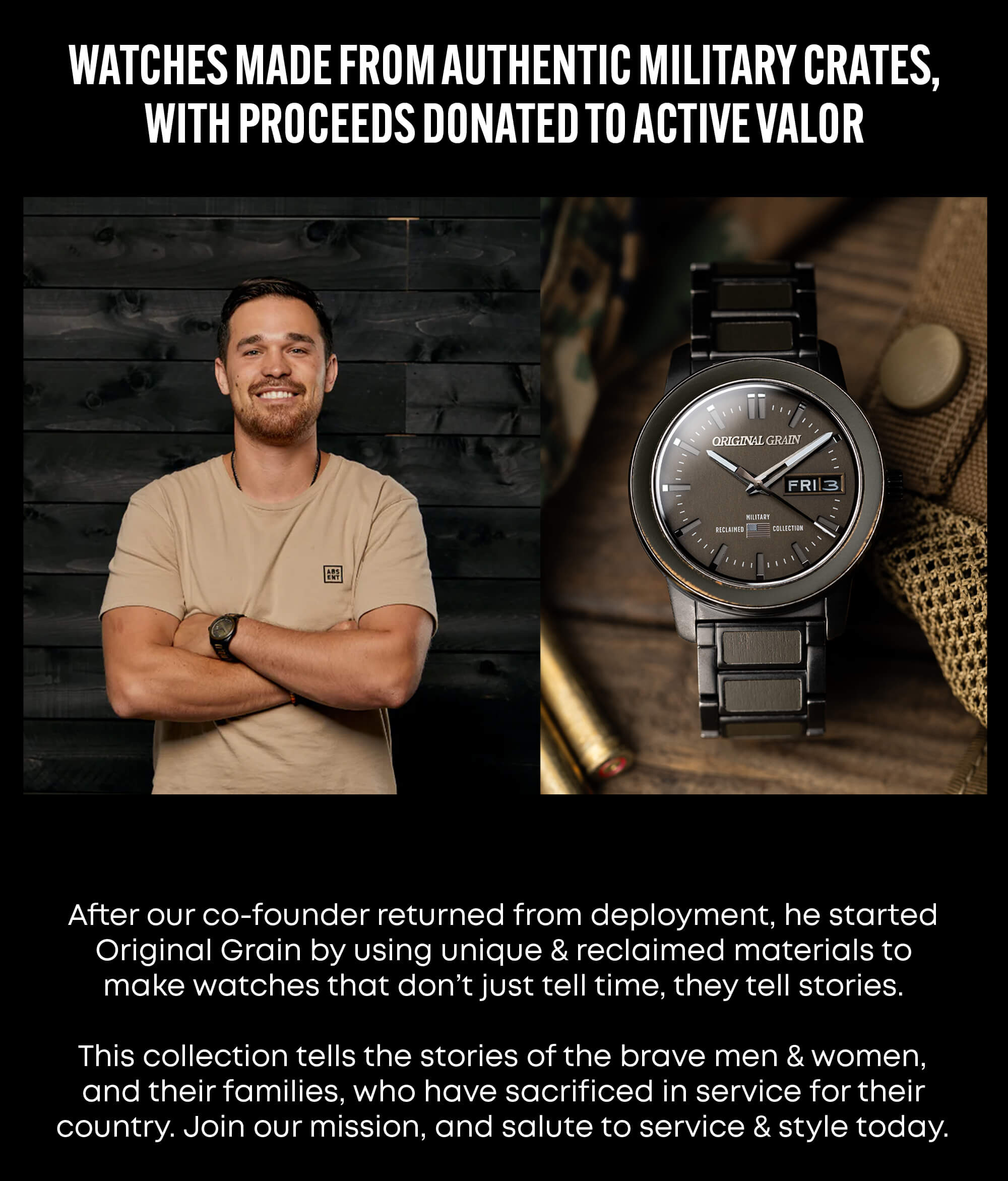 How these watches give back 